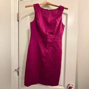 The Limited Fuchsia Midi Dress